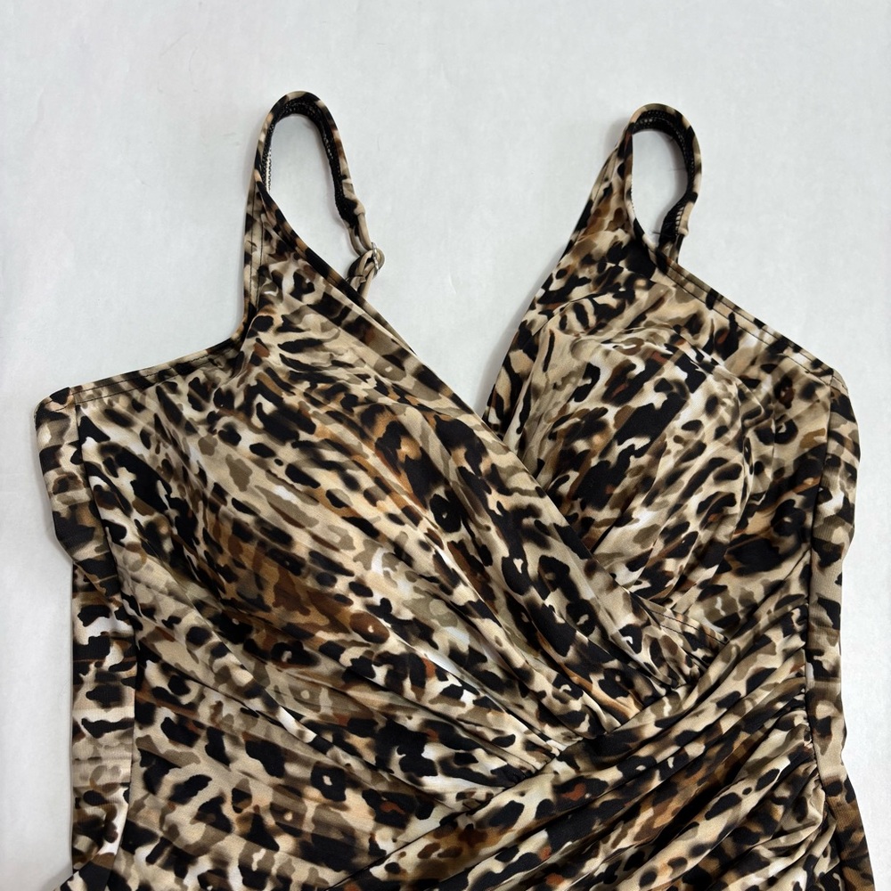 Miraclesuit cheetah onesie swimsuit - Picture 3 of 7